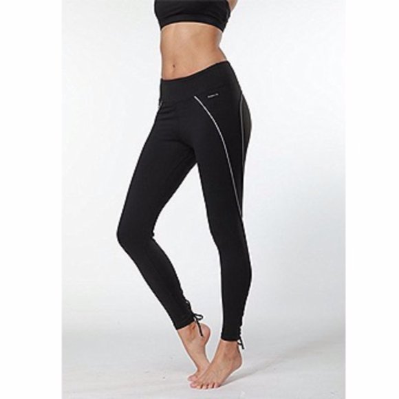 Compression Tummy Control Stretch Ankle Leggings S - Picture 5 of 7